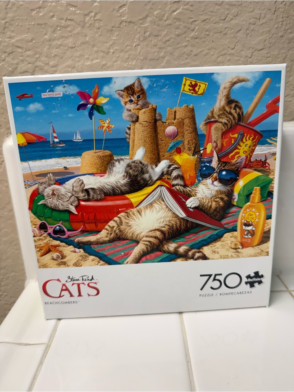 Buffalo Cats Beachcombers 750-Piece Puzzle